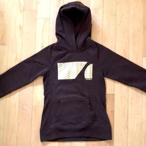 Dark brown Numero hoodie